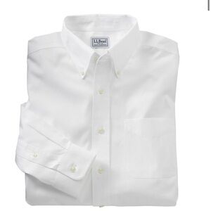 L.L. Bean White Men's Shirt